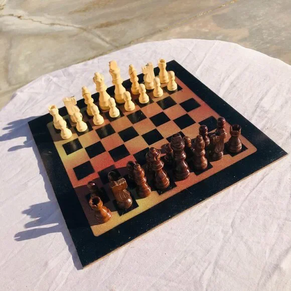 Chess Set - Rusting Bronze - Picture 4 of 10